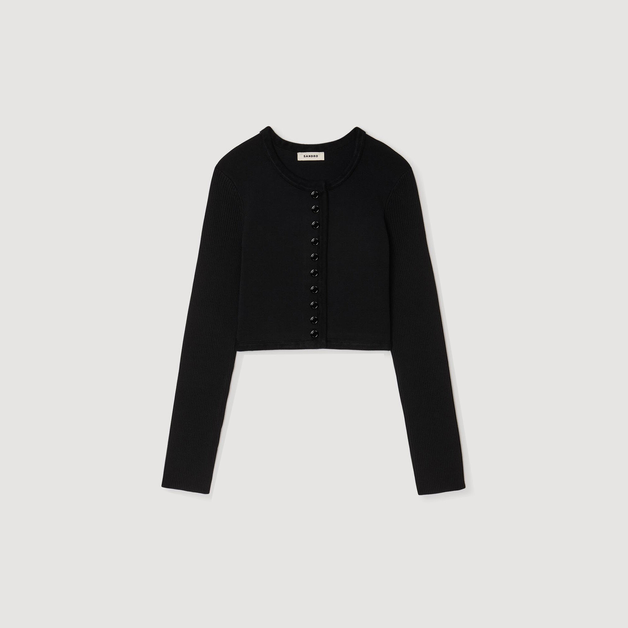 Cropped cardigan