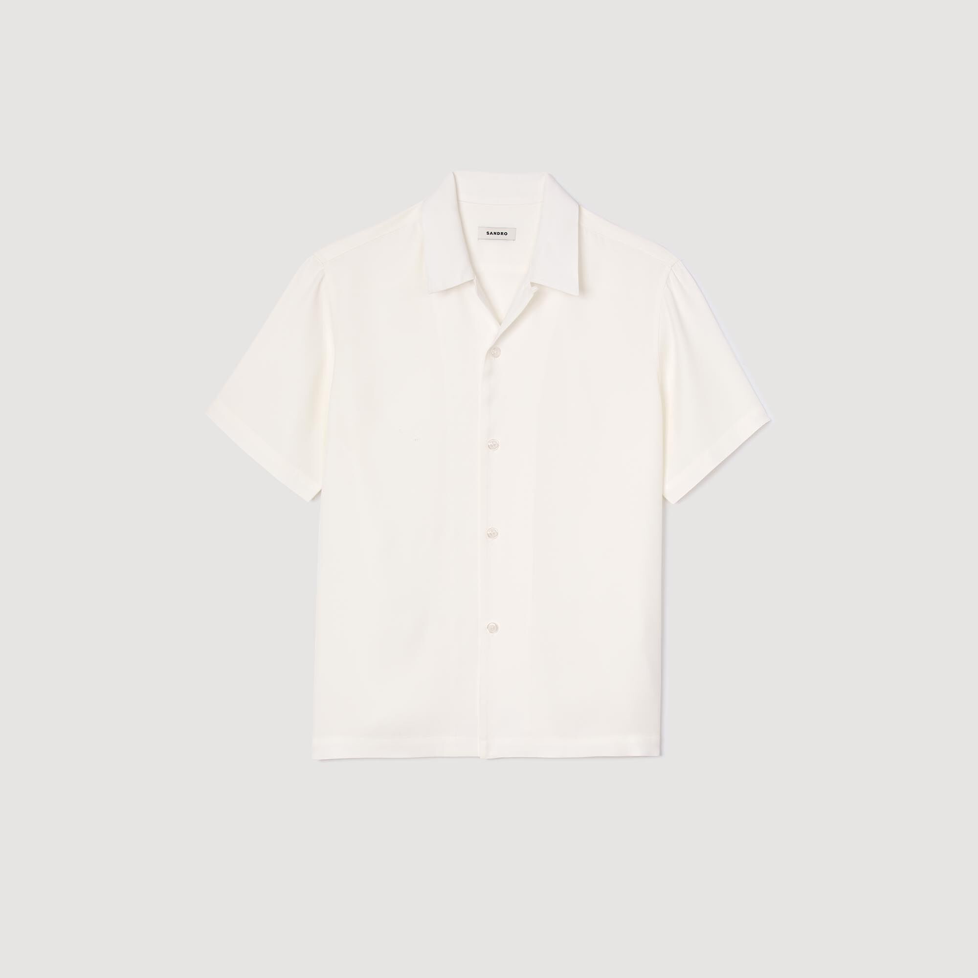 Shark collar shirt