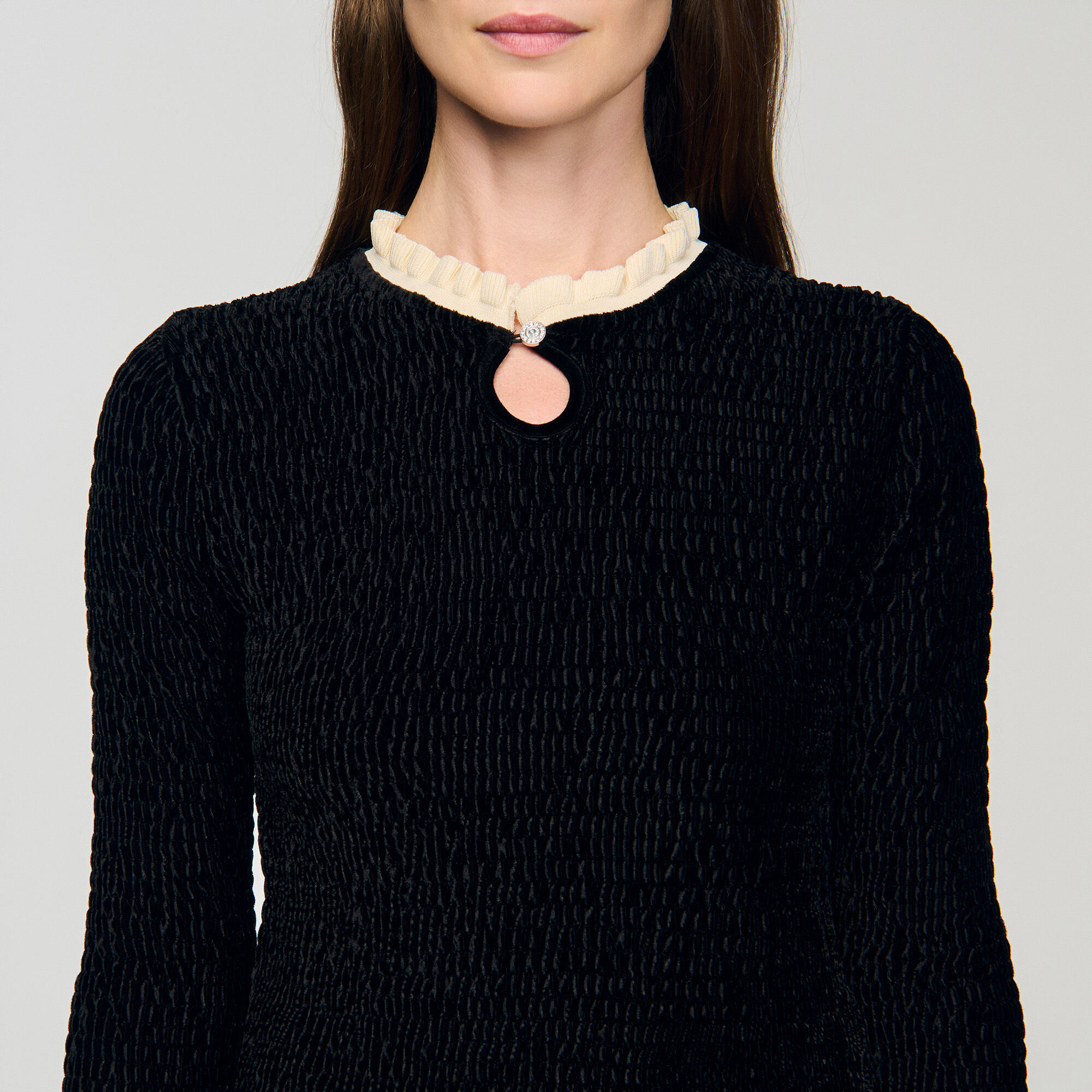 Smocked T-shirt