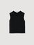 Fine knit vest top