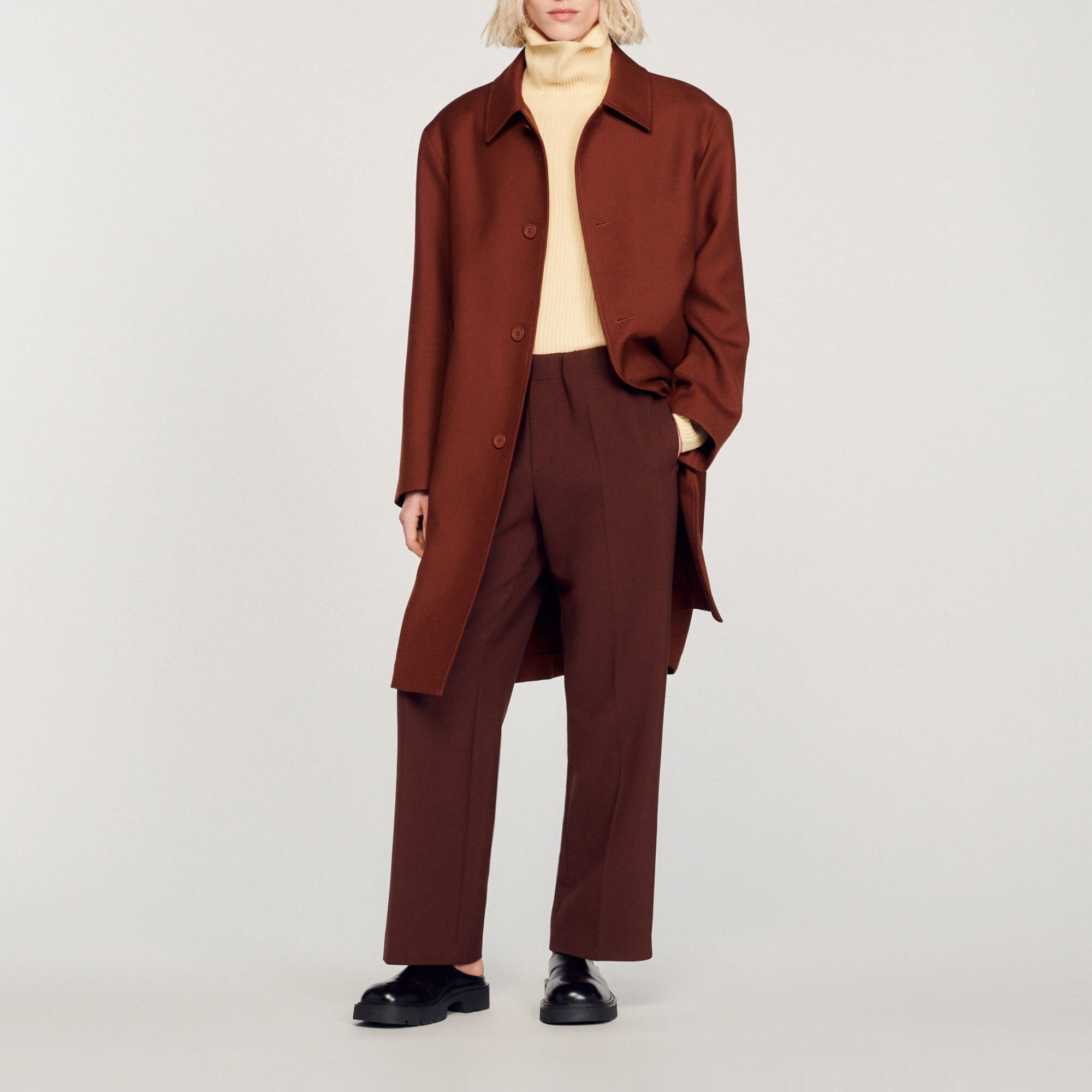Large overcoat