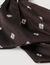 Printed satin bow barrette