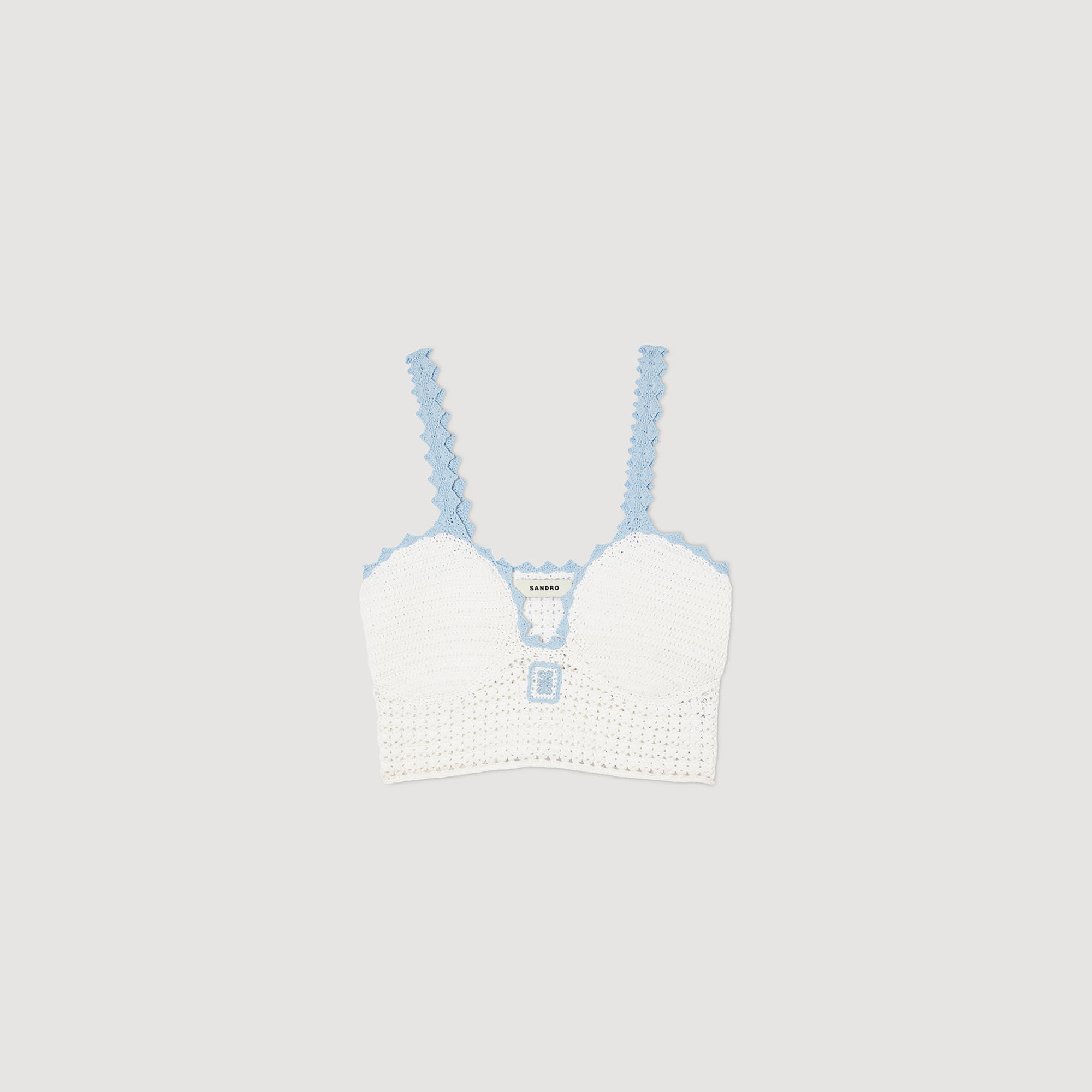 Crochet crop top