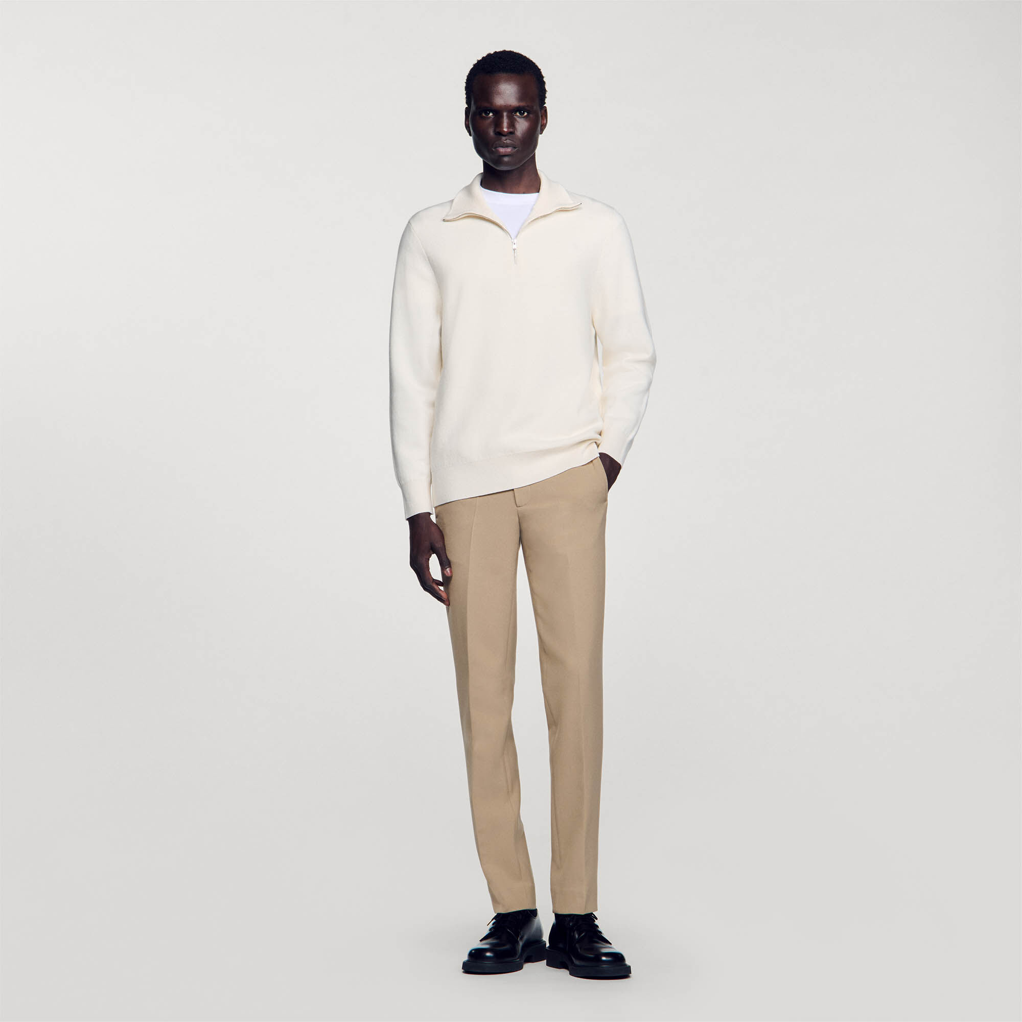 Half-zip jumper