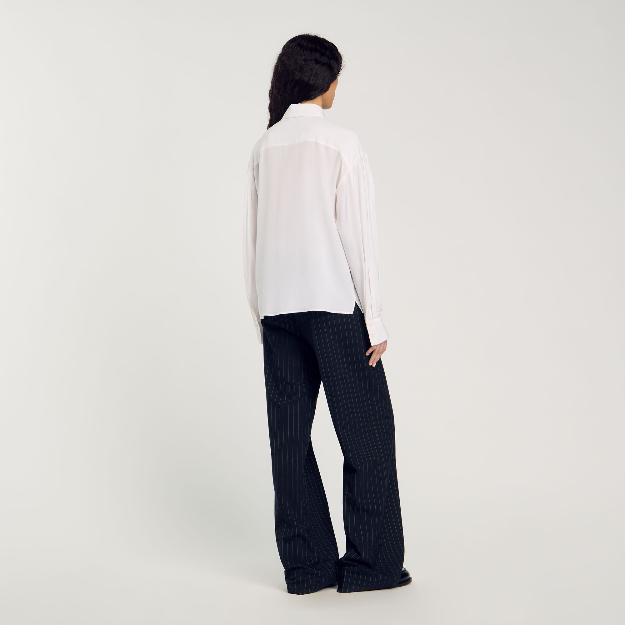Floaty silk shirt