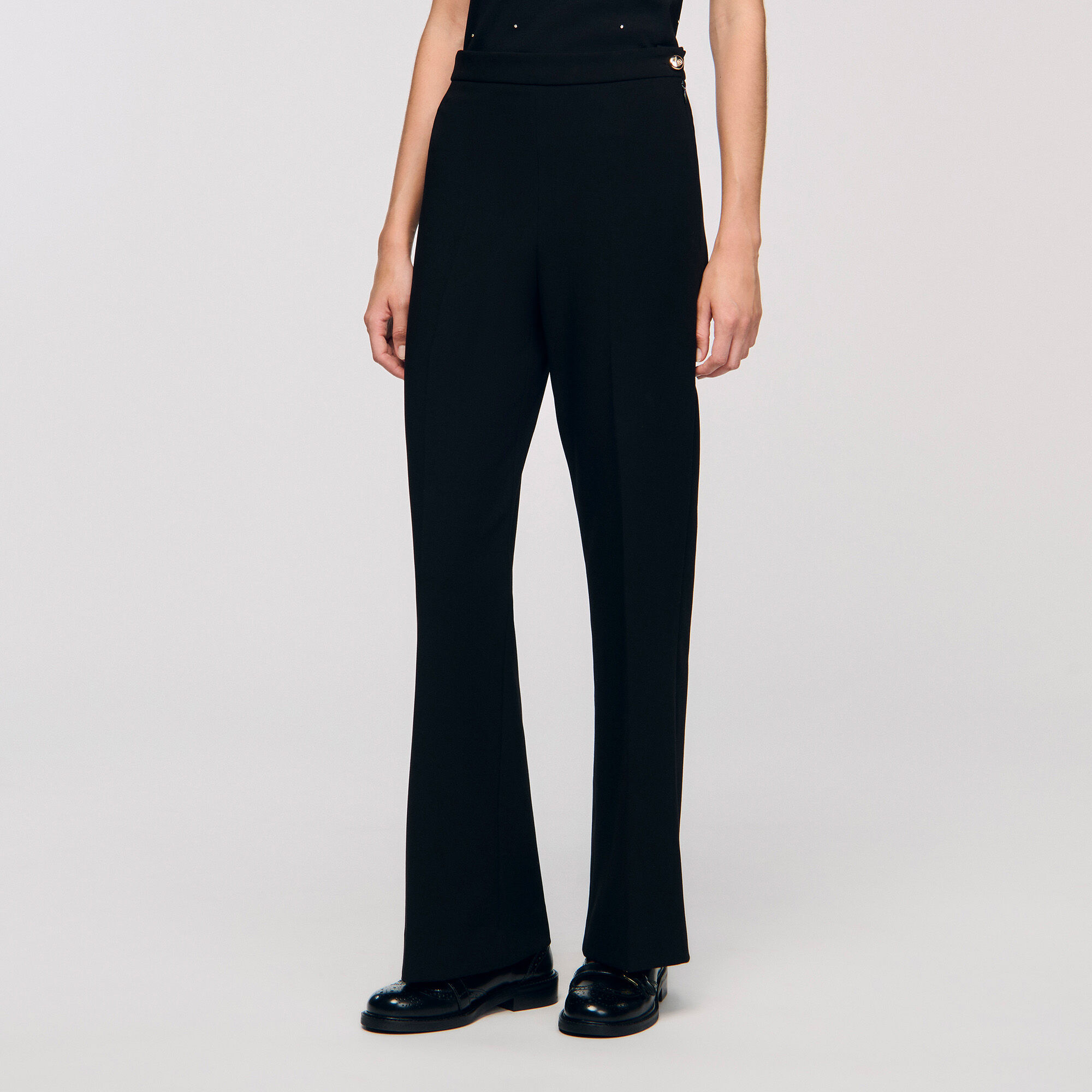 Straight-leg trousers