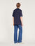 Polo shirt with edging
