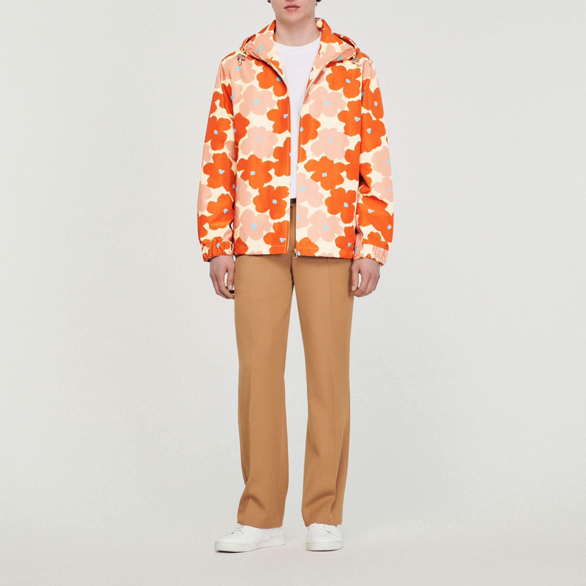 Floral print jacket