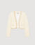 Cropped tweed jacket