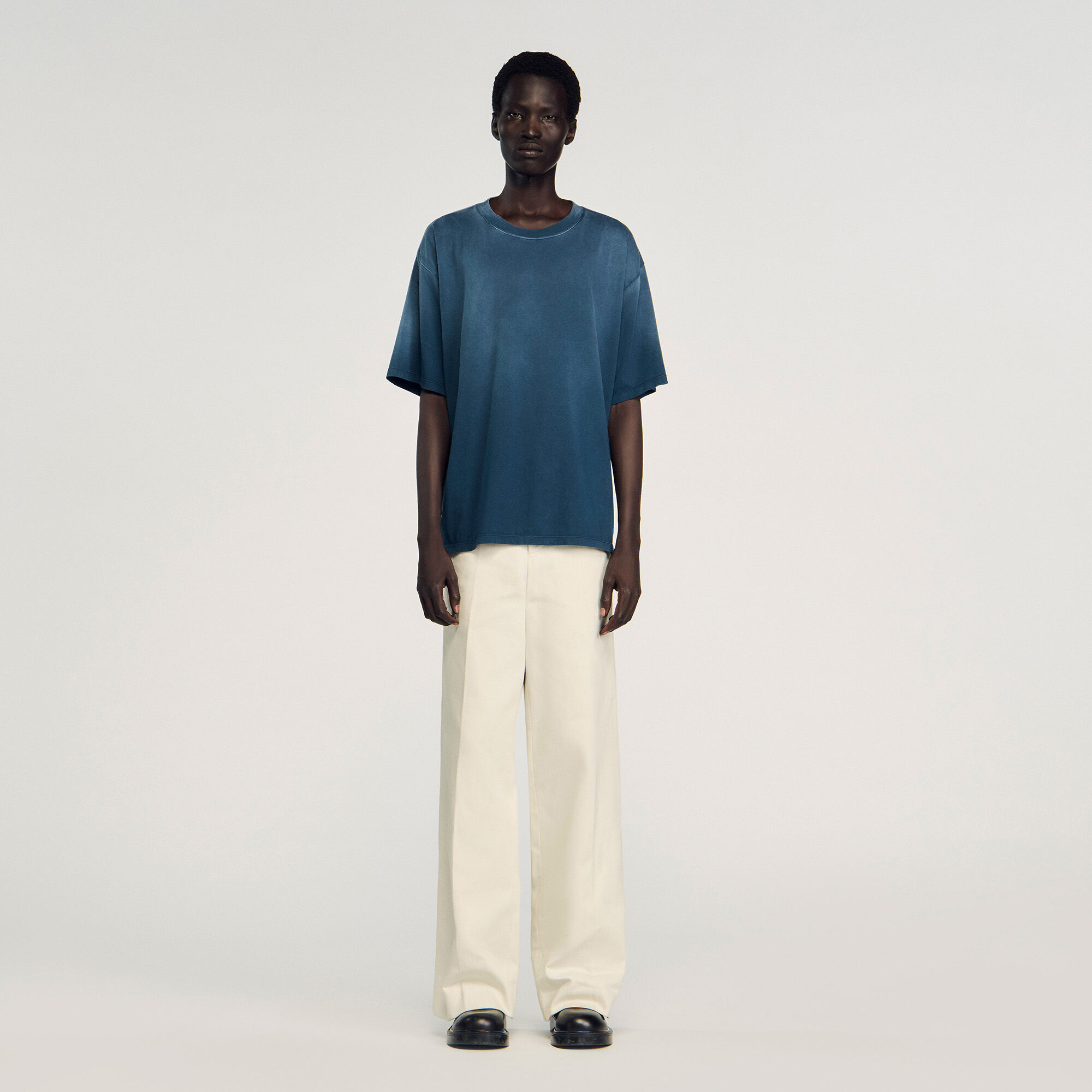 Oversized cotton T-shirt