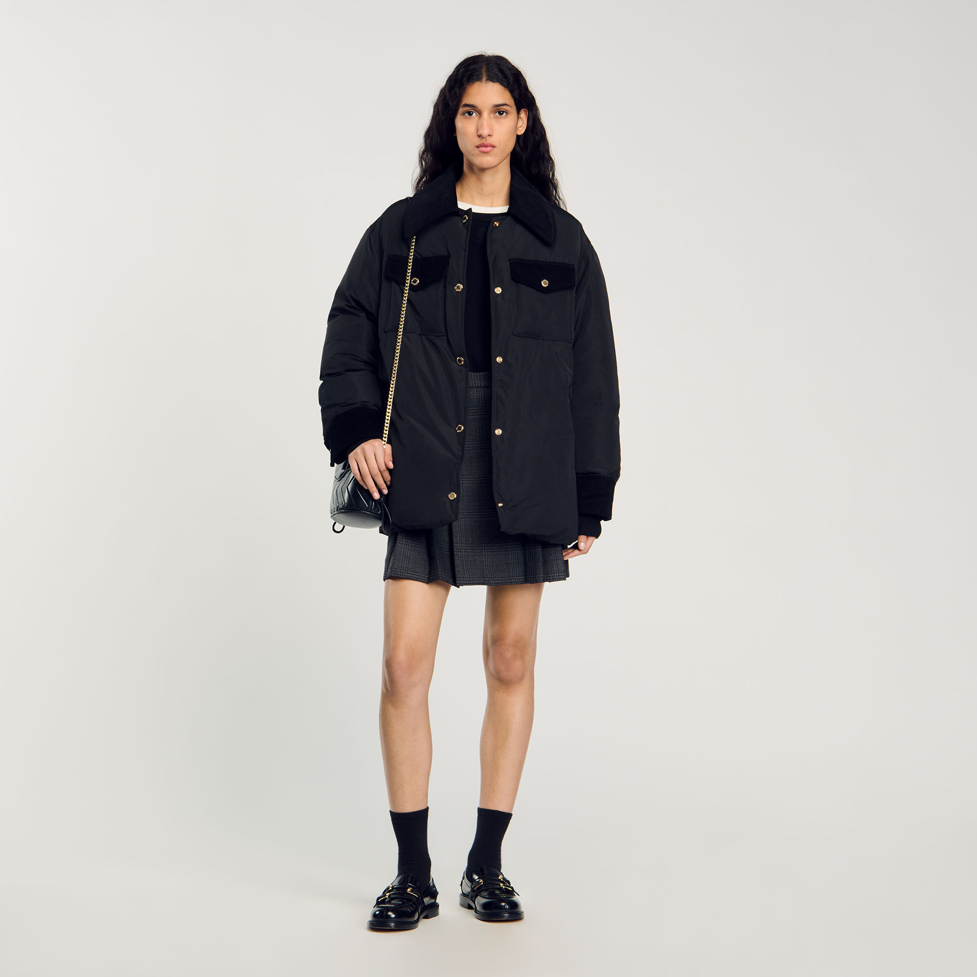 Sandro puffer jacket new arrivals