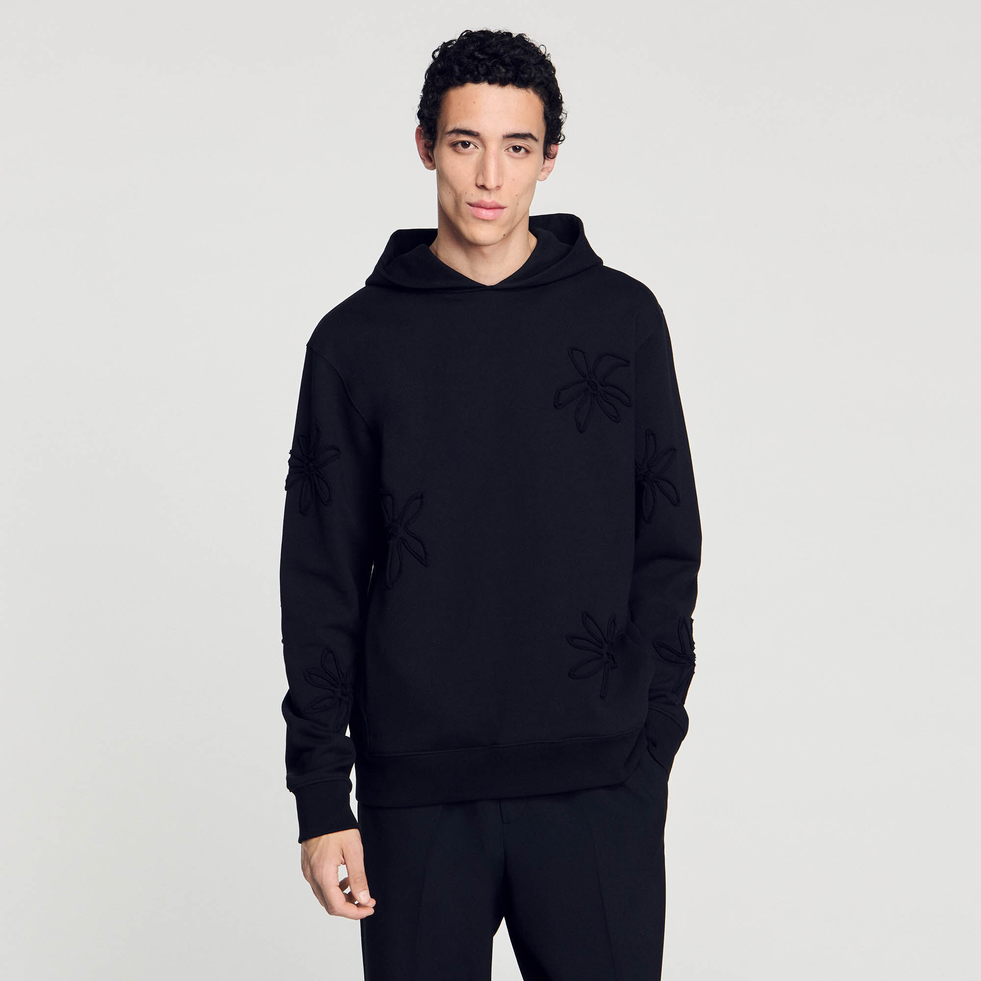 Floral hoodie