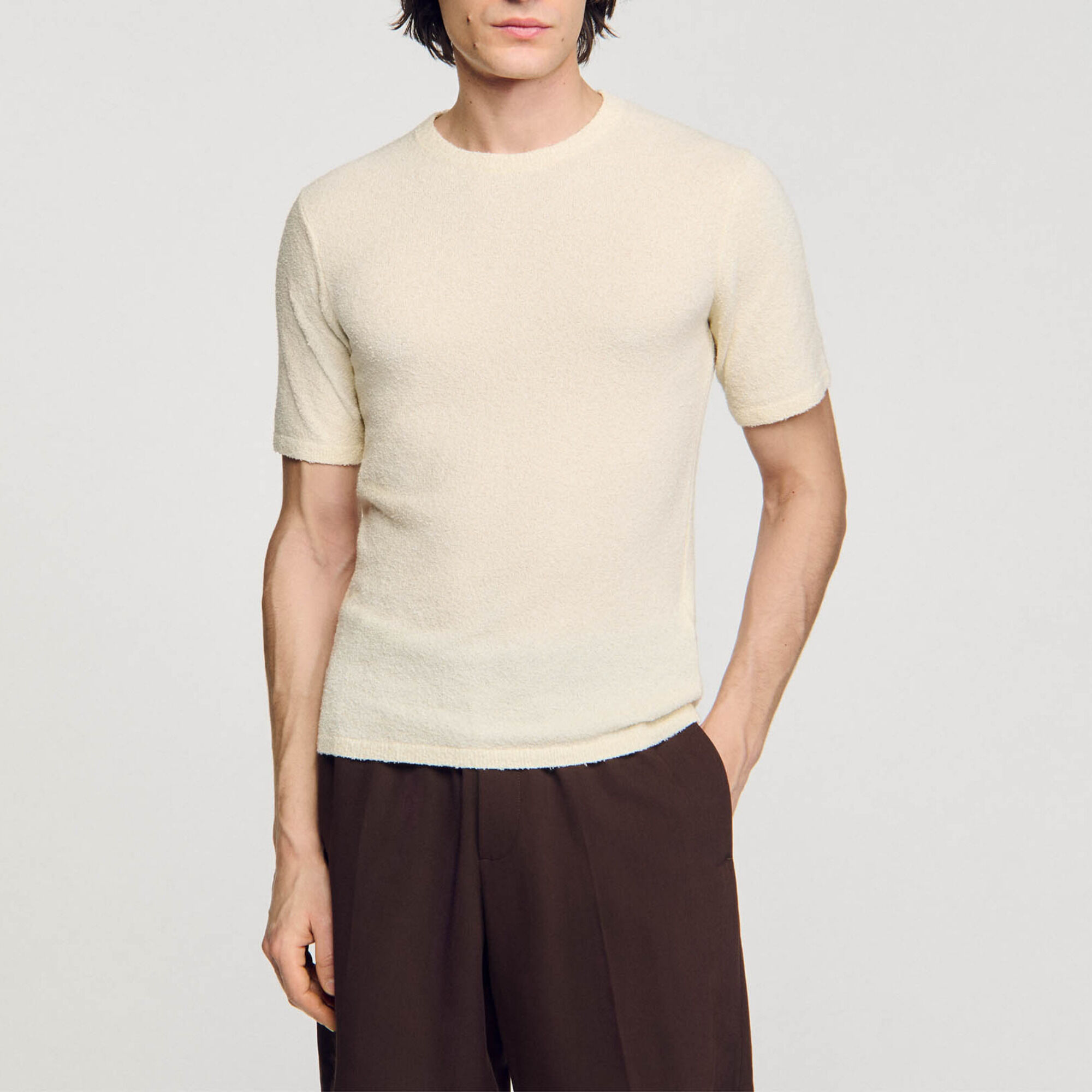 Terry knit T-shirt