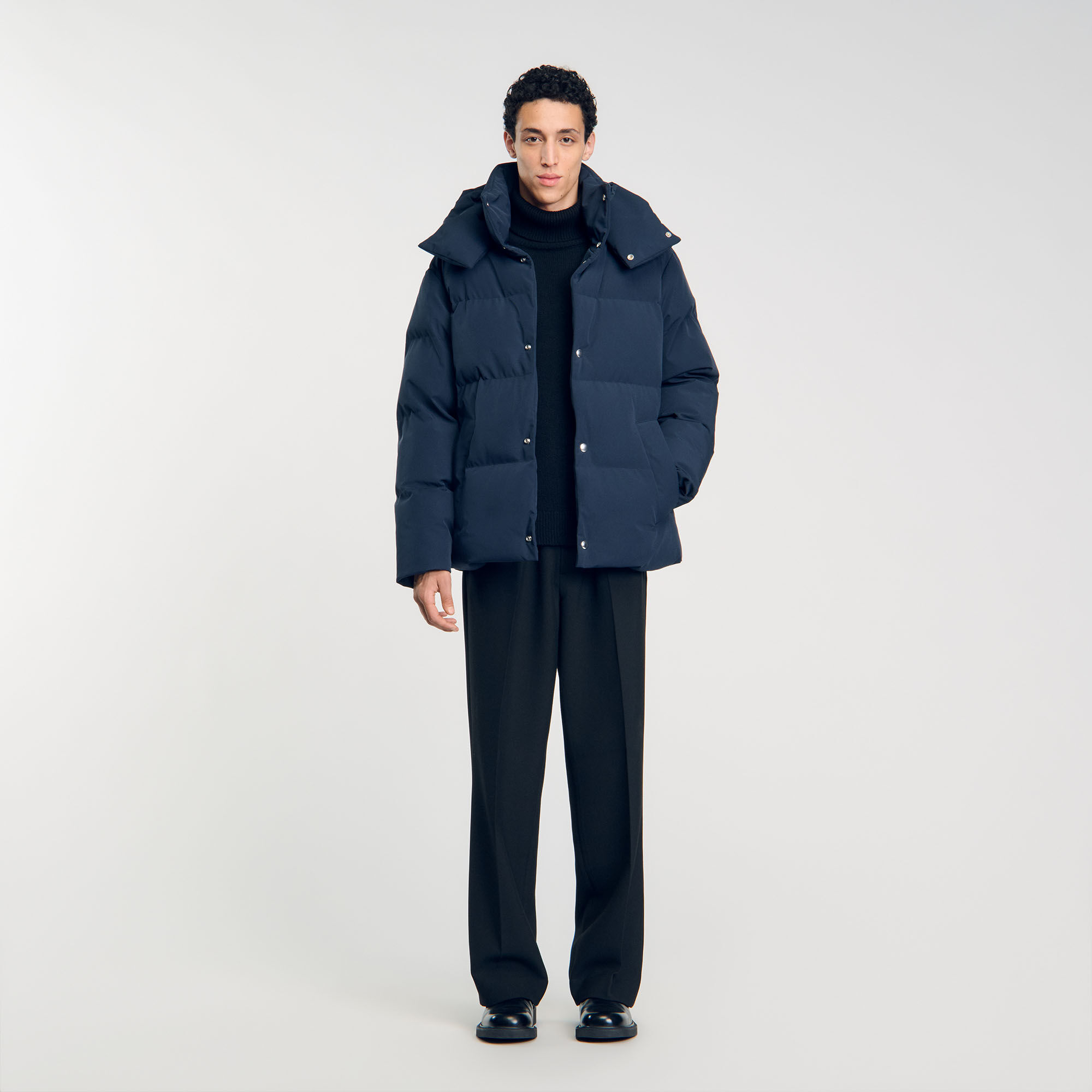 Quilted puffer jacket