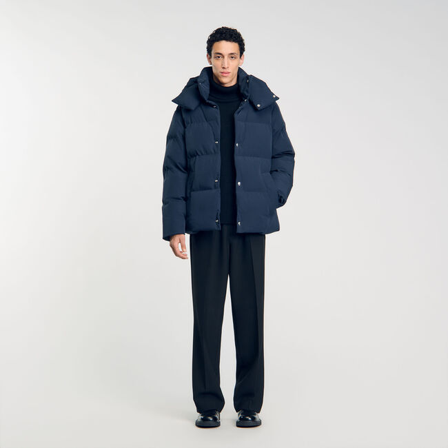 Quilted puffer jacket