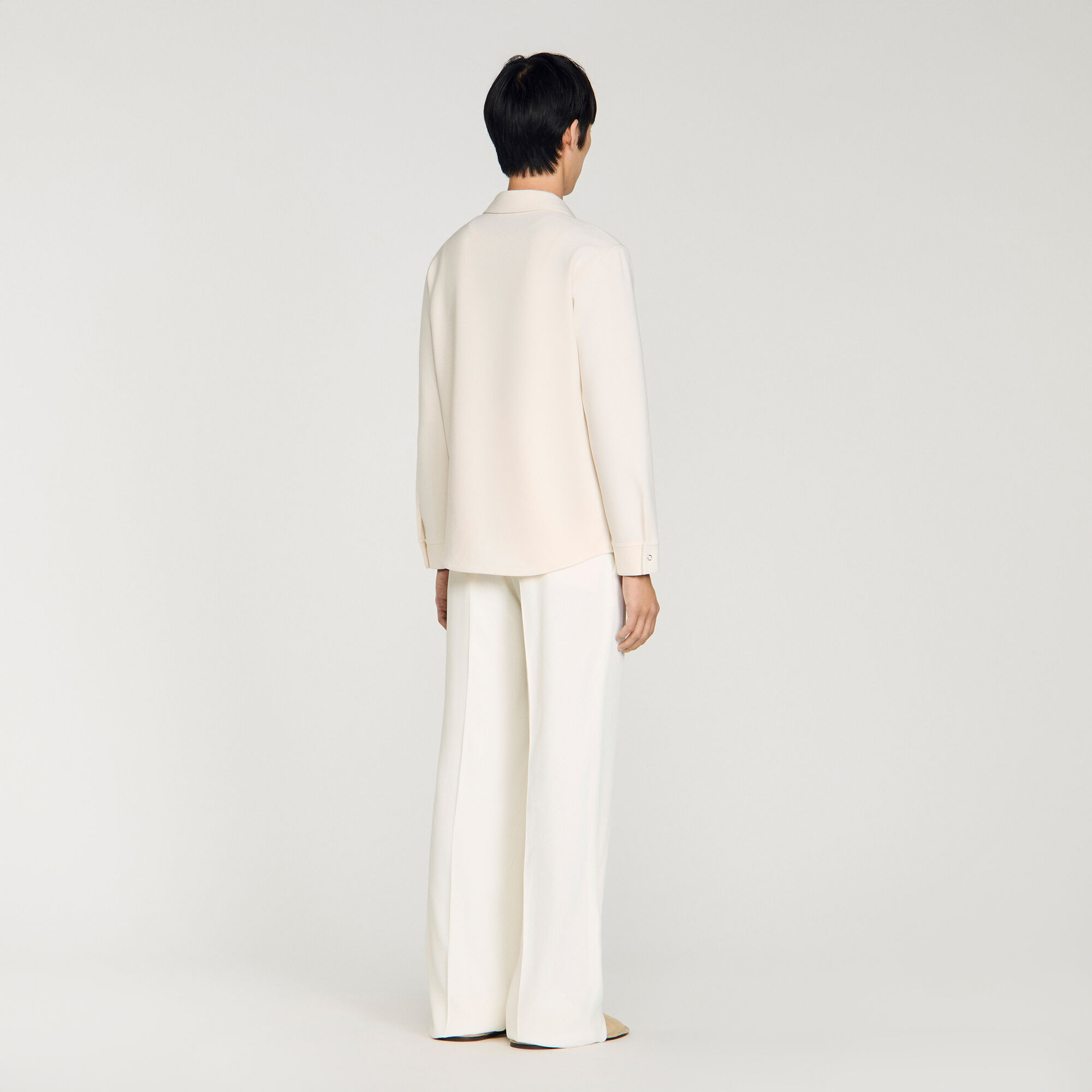 Long-sleeved jersey shirt