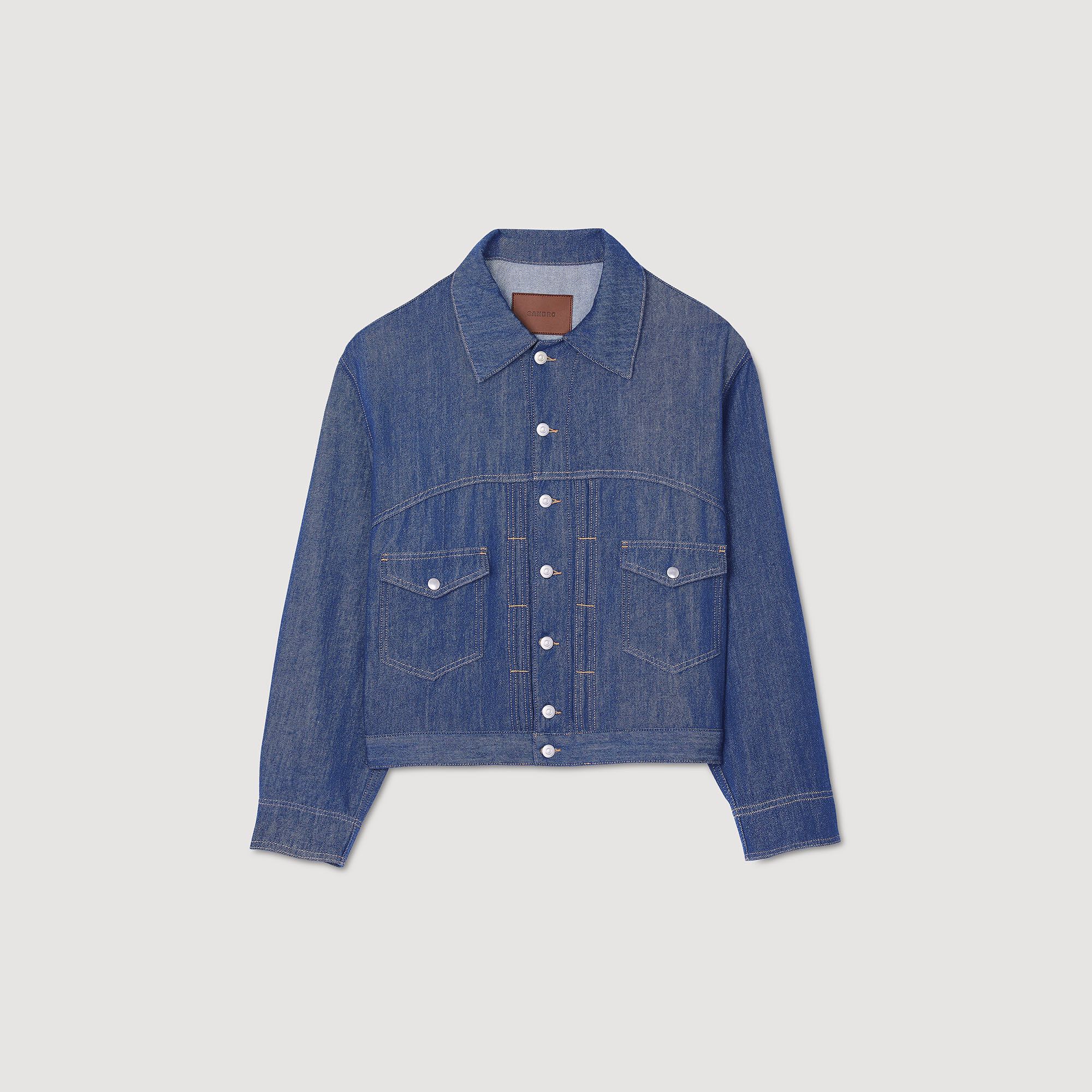 Chambray jacket for Men | Sandro Paris
