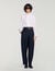 Silk shirt with gathered collar - Women | Sandro