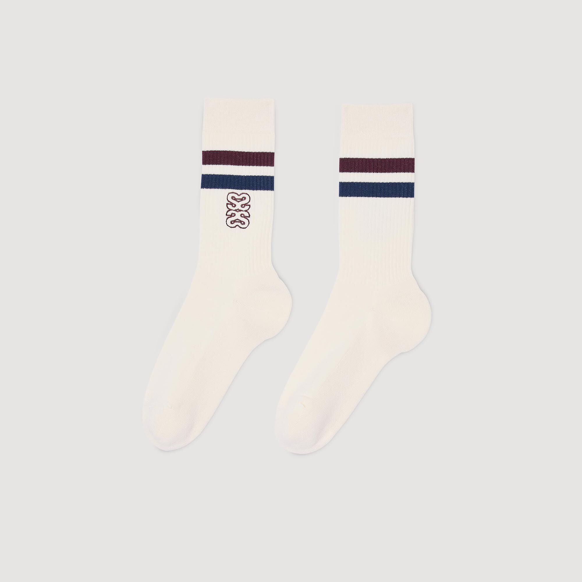 Embroidered socks