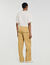 Wide-leg cotton trousers