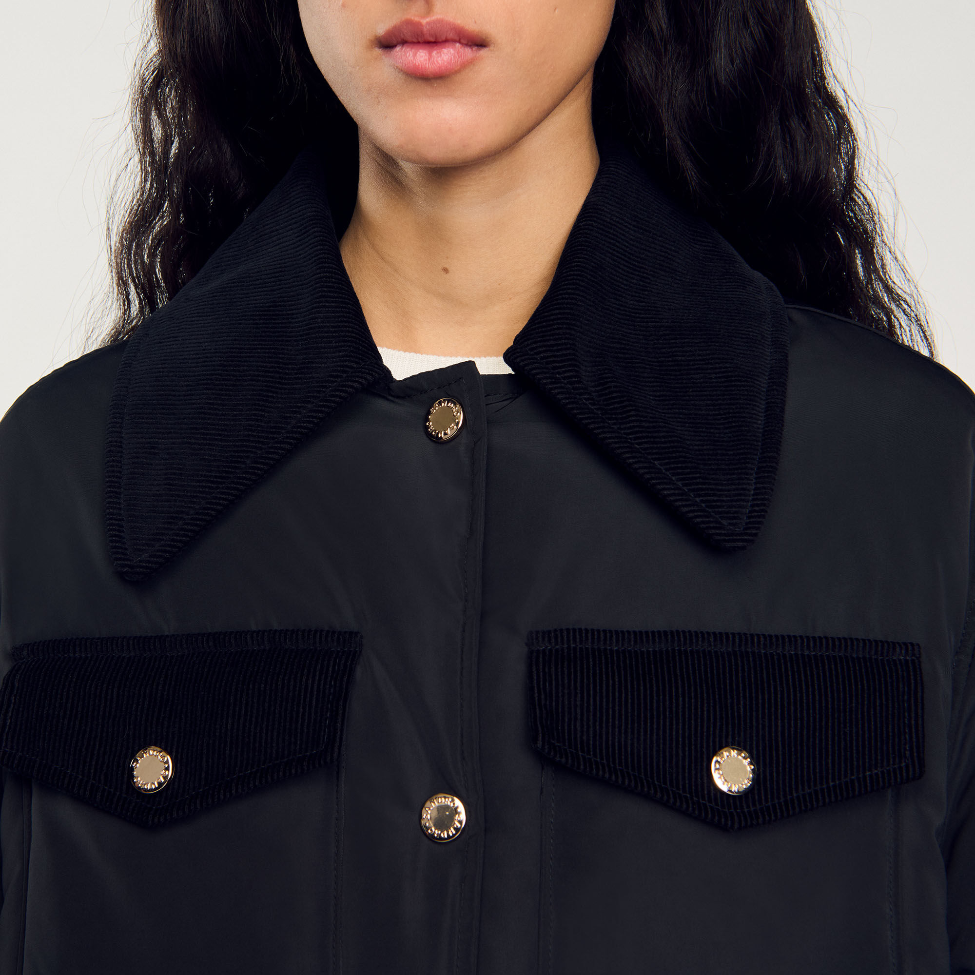 Short puffer jacket