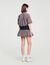 Checked skort