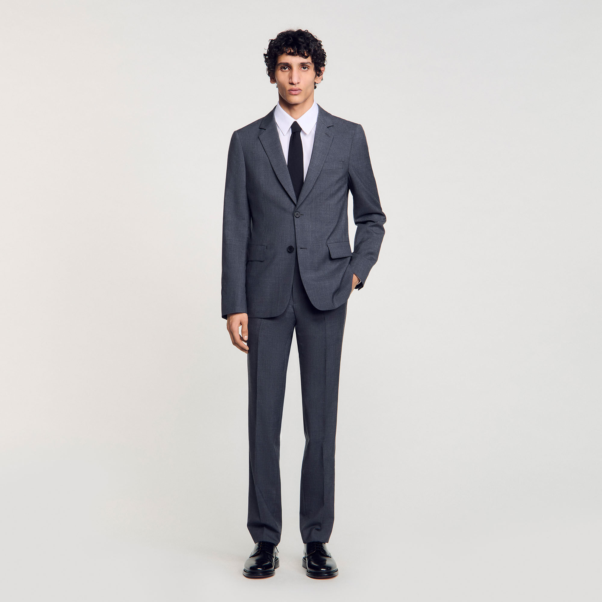 Wool suit jacket