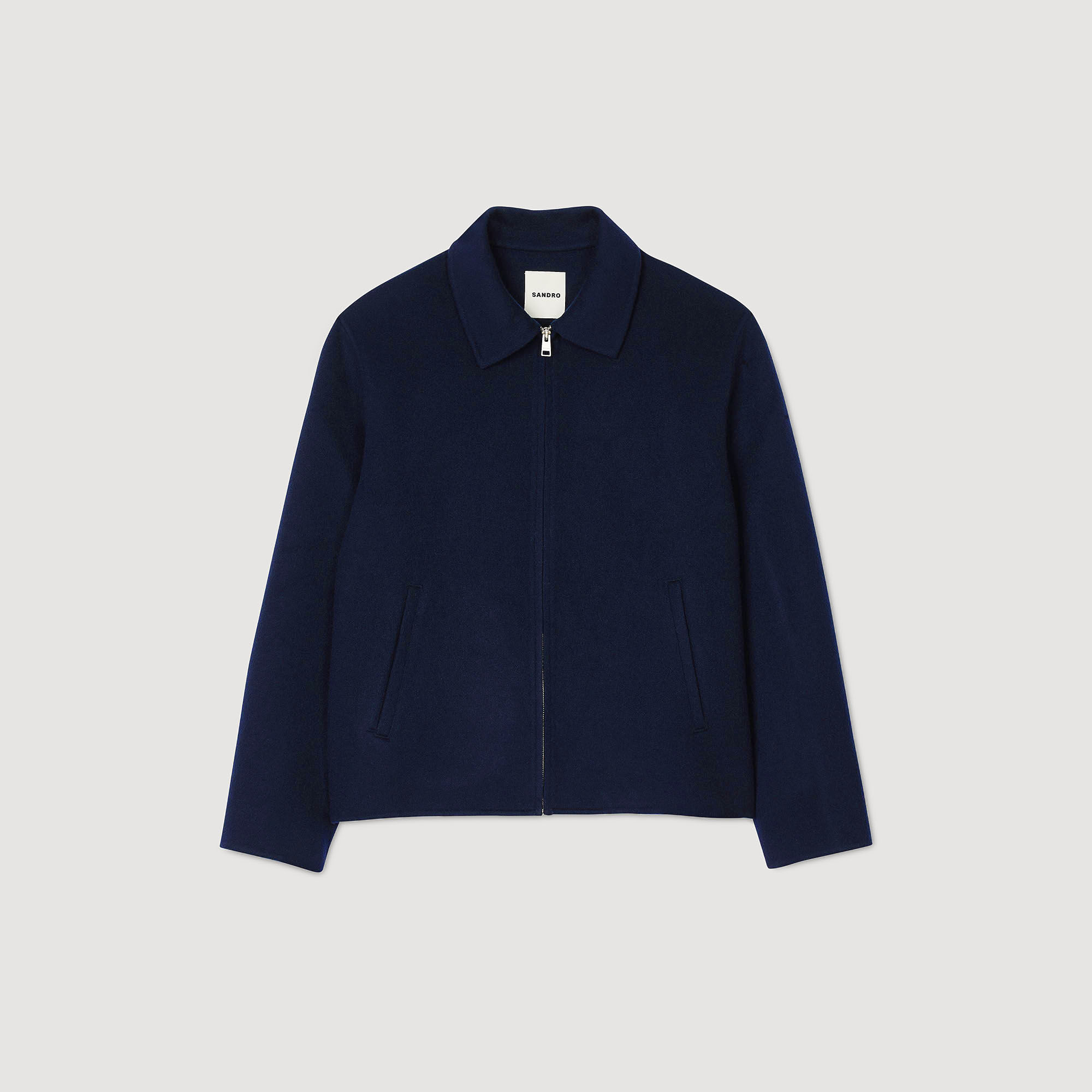 Double-faced wool jacket
