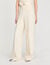 Tweed rhinestone-covered trousers