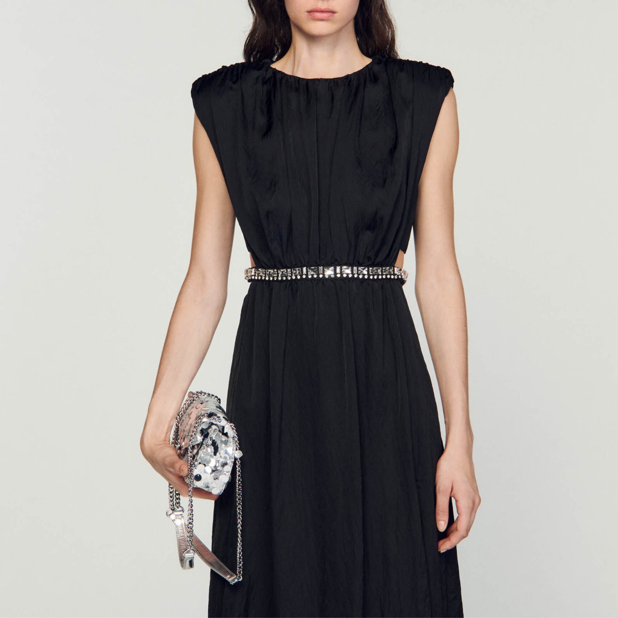 Jewellery-style maxi dress