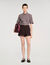 Buttoned carpenter shorts