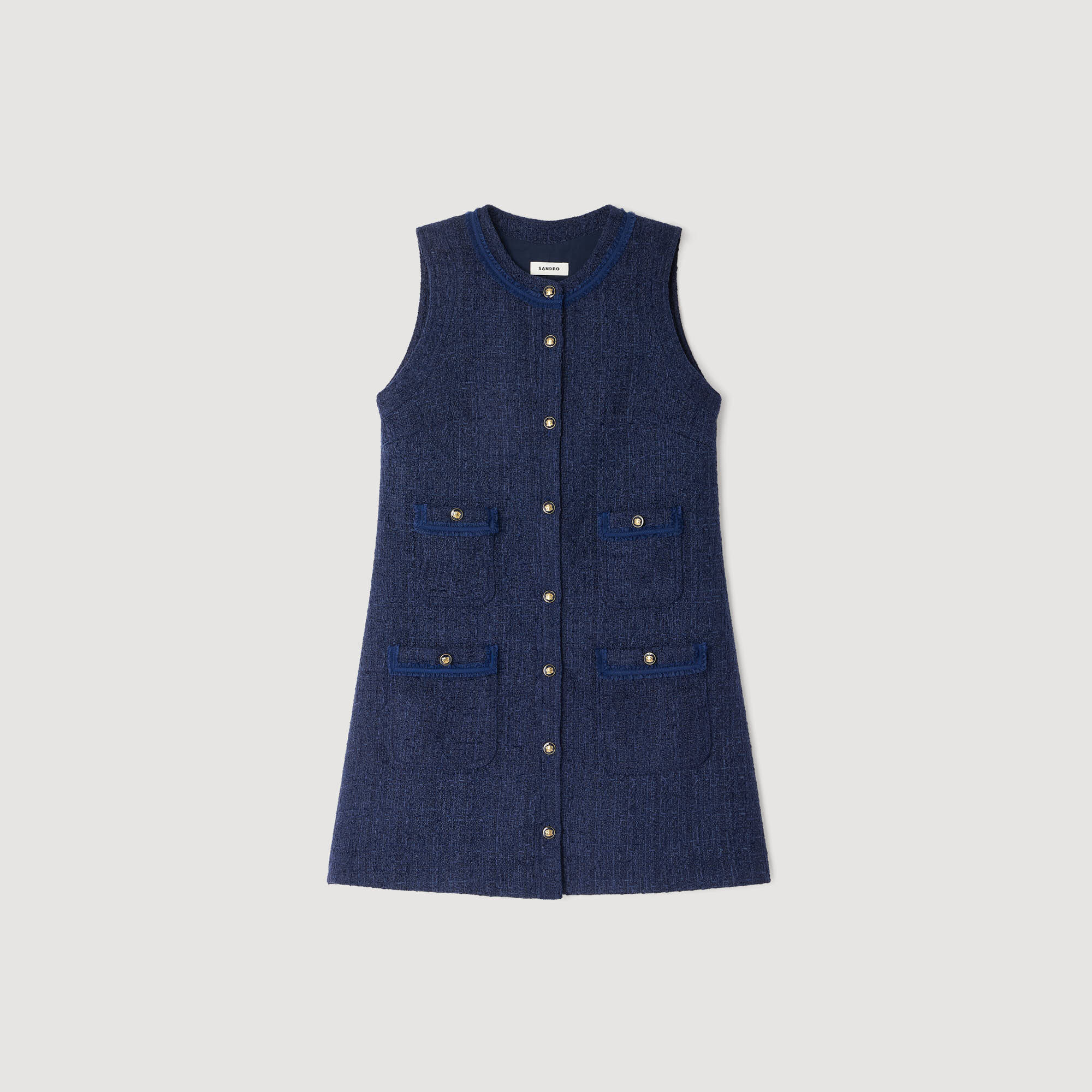 Short tweed dress