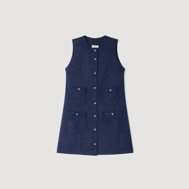 Short tweed dress