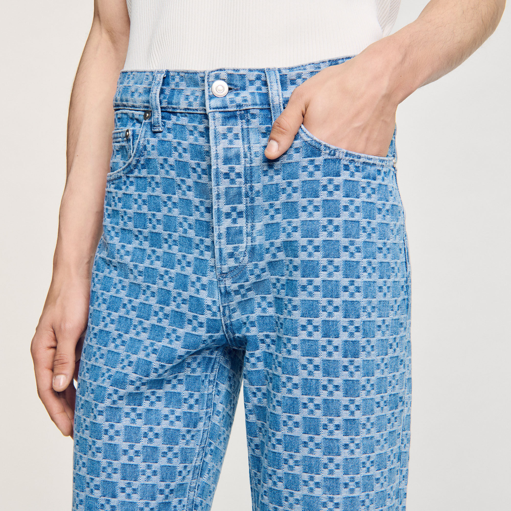 Regular-fit Square Cross jeans