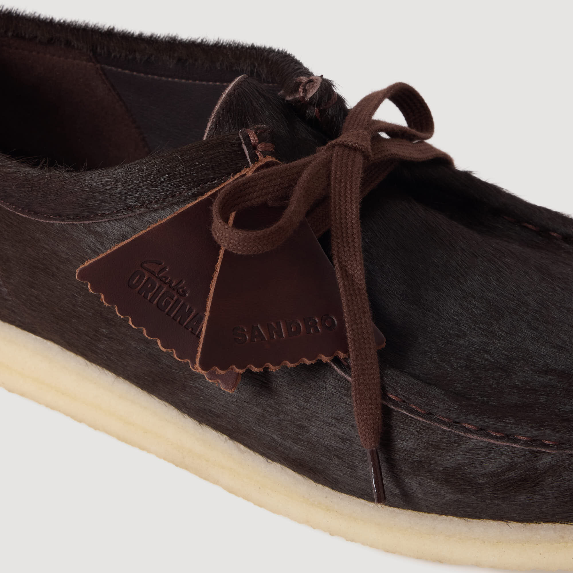 Pony-hair effect Wallabee™ Derbies