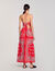 Bandana-print maxi dress