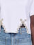 Rhinestone crop top