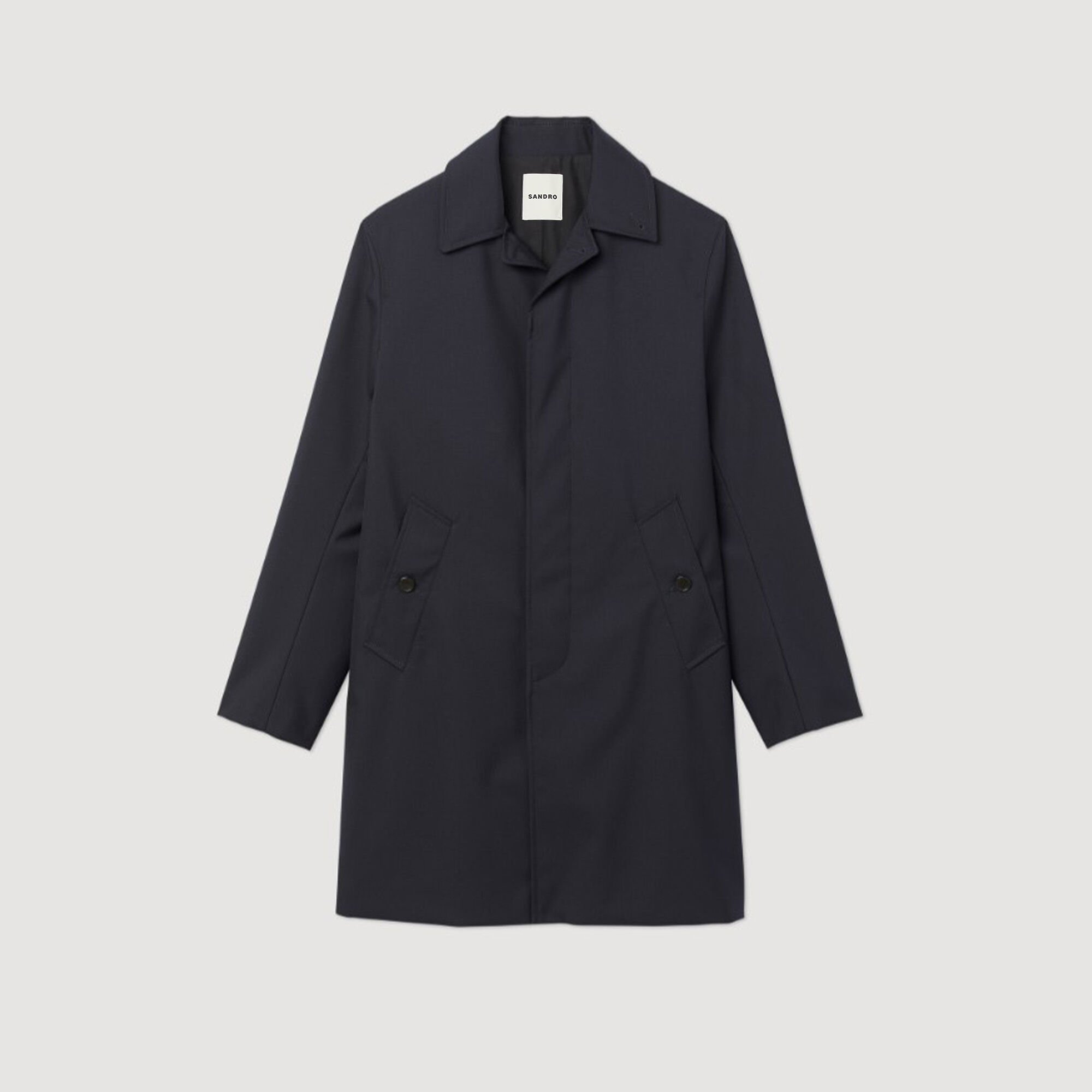 Trench coats for men Sandro Paris