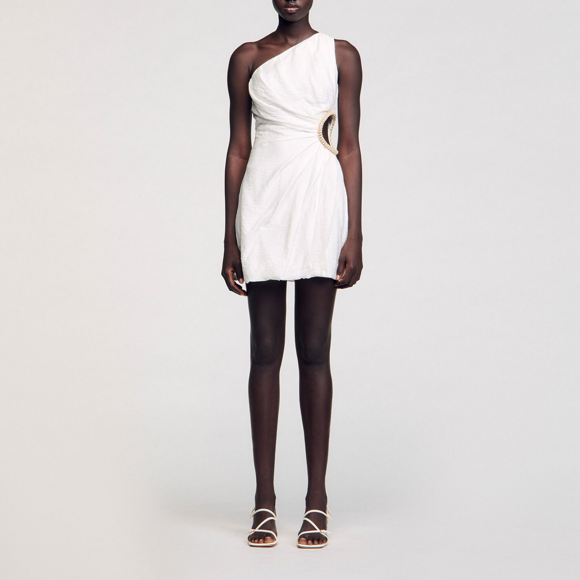Short asymmetrical dress