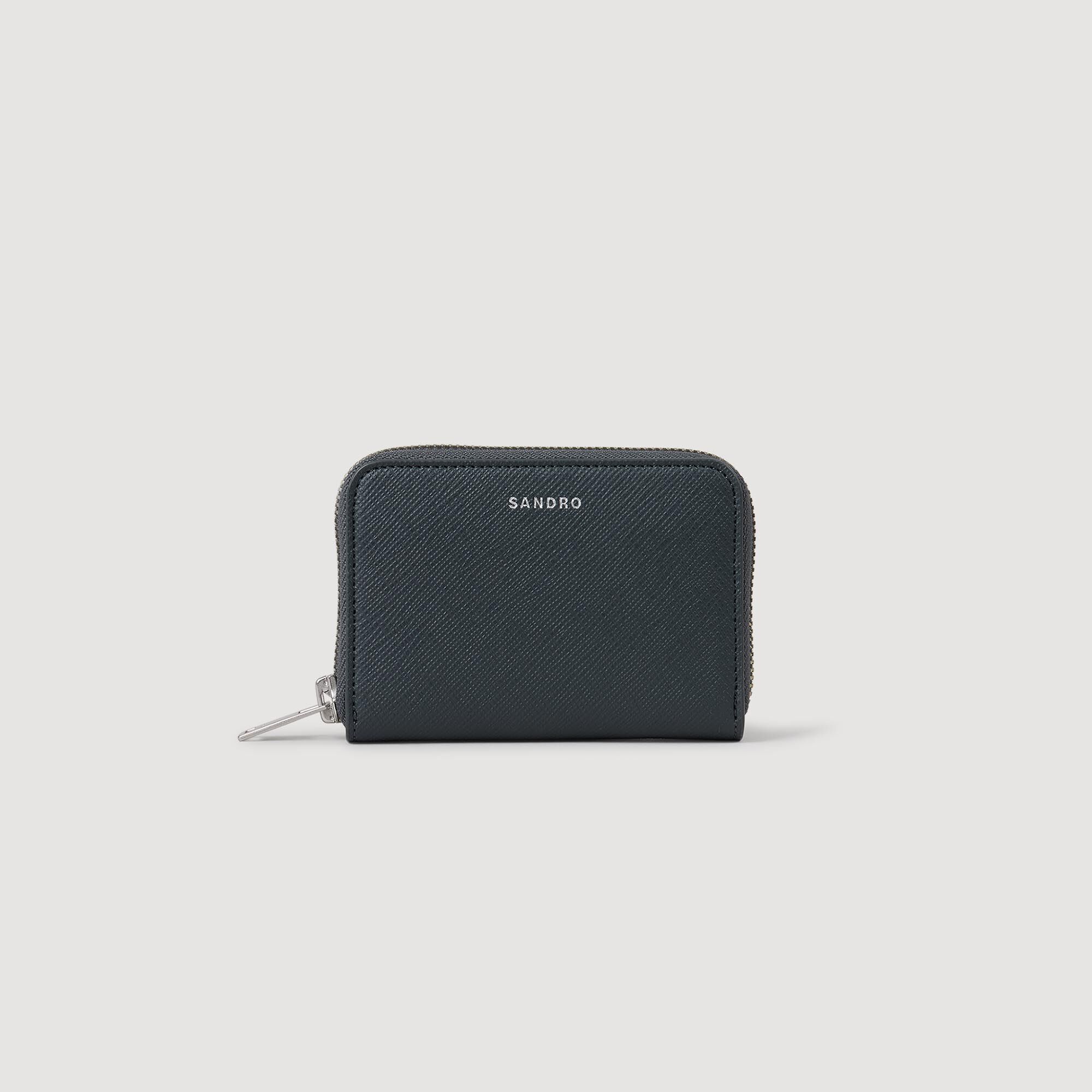 Zipped cord wallet