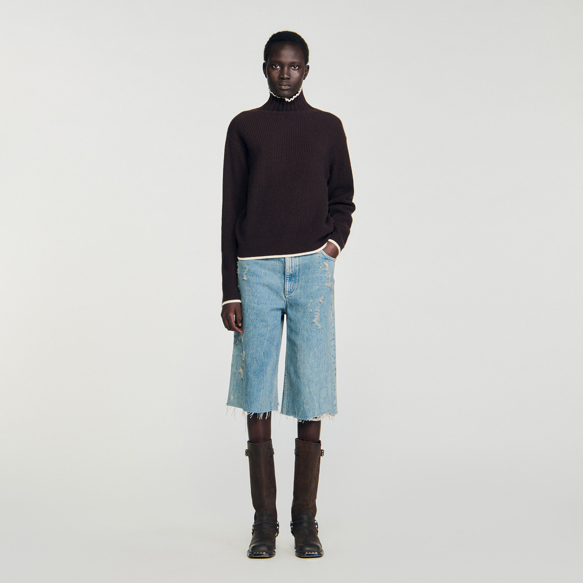 Turtleneck jumper