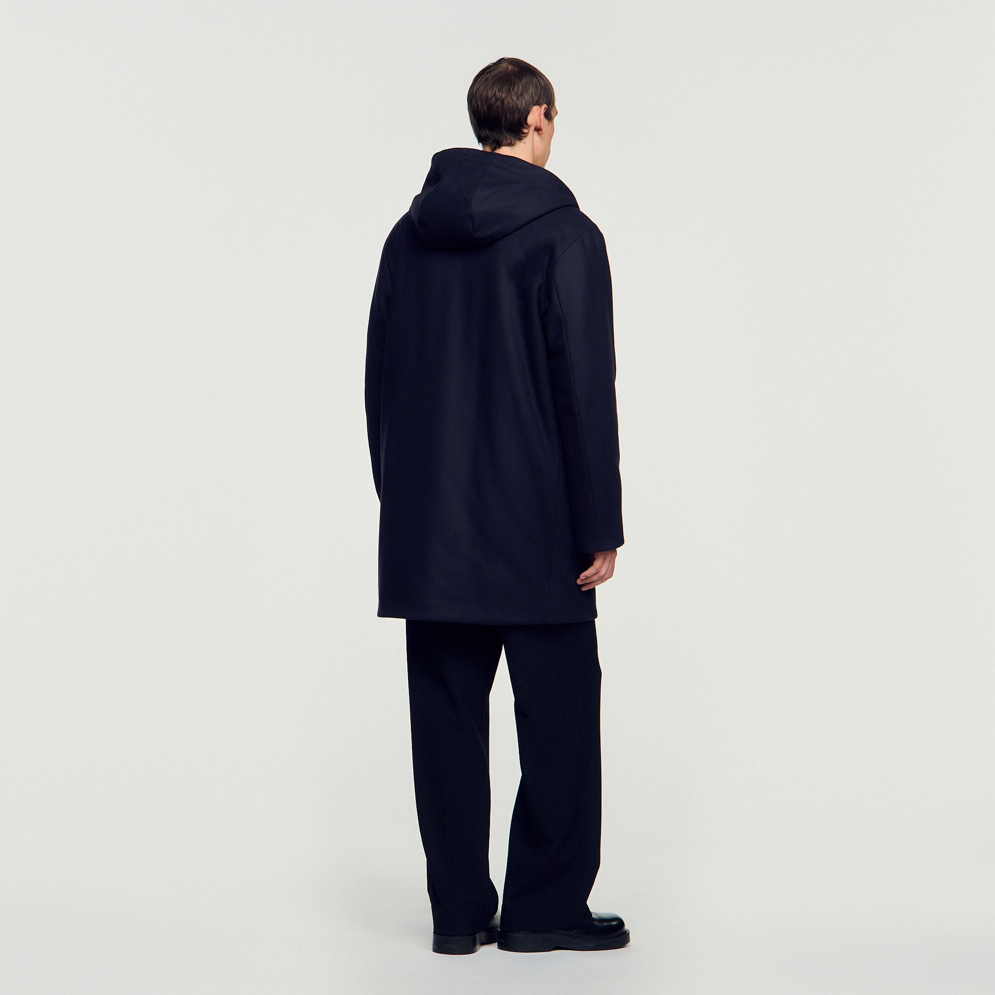 Wool and cashmere parka - Men | Sandro