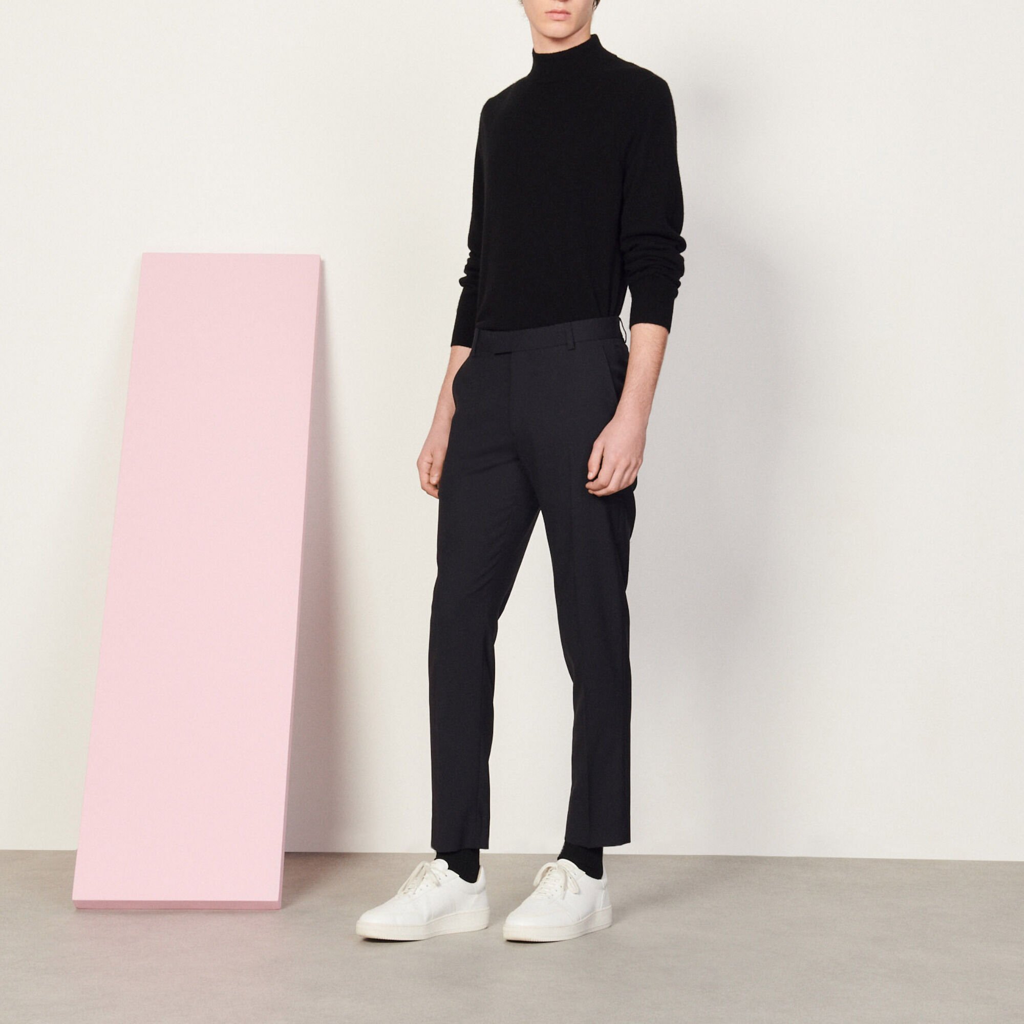 Cool wool trousers