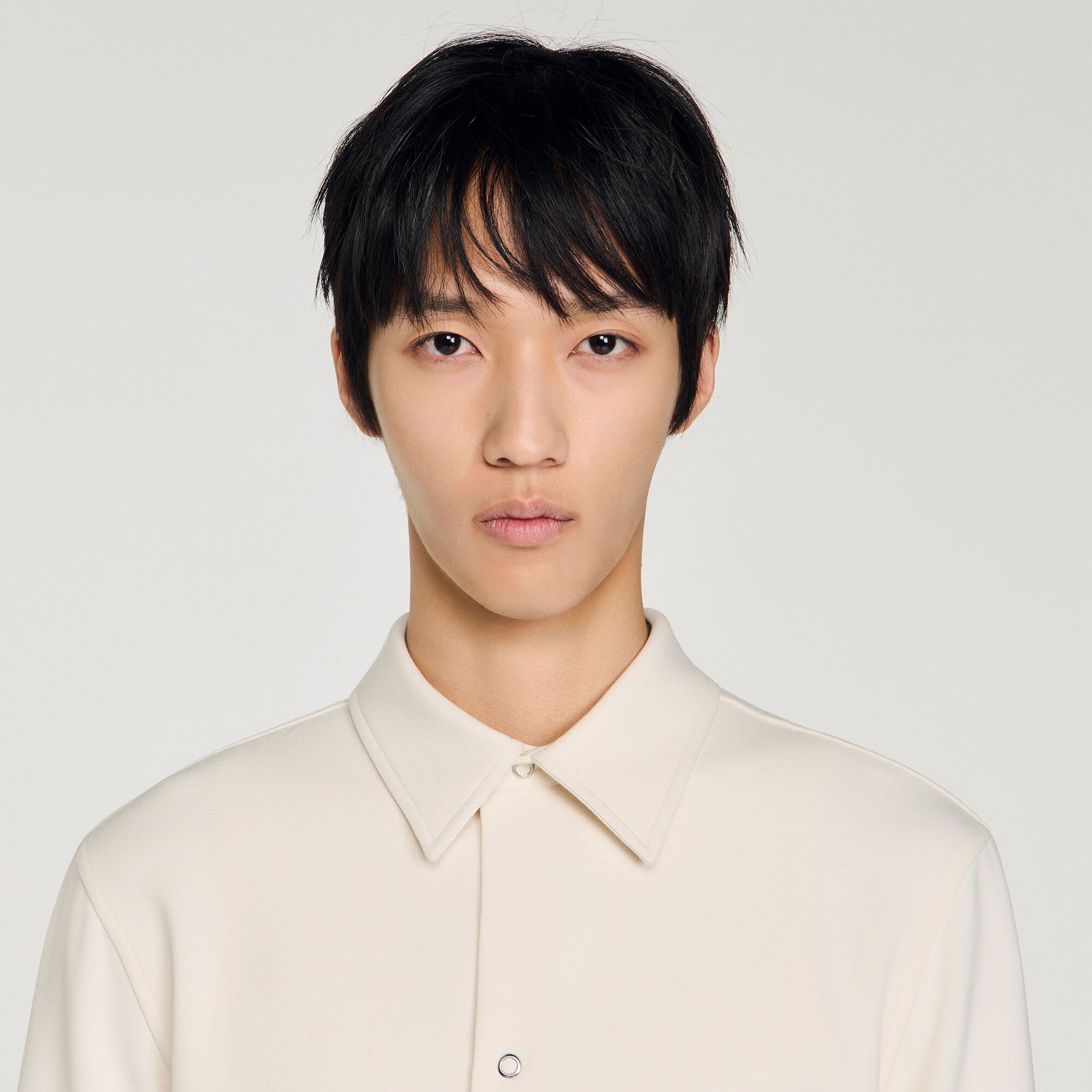 Long-sleeved jersey shirt