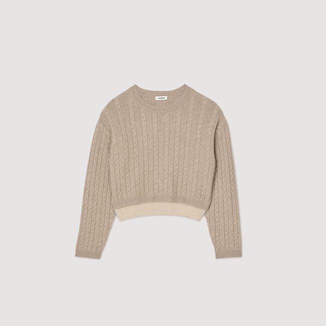 Wool and cashmere jumper