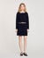 Short knit skirt