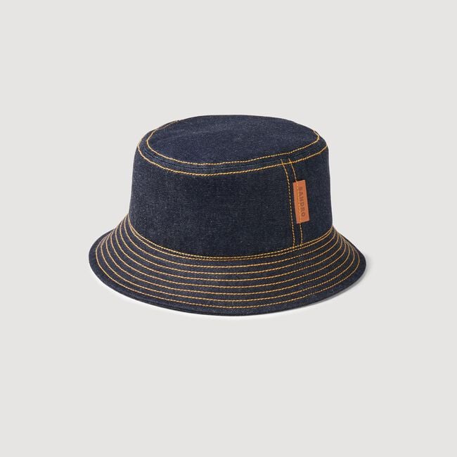 Denim bucket hat