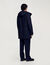 Hooded wool parka
