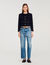 Ruffled tweed jacket