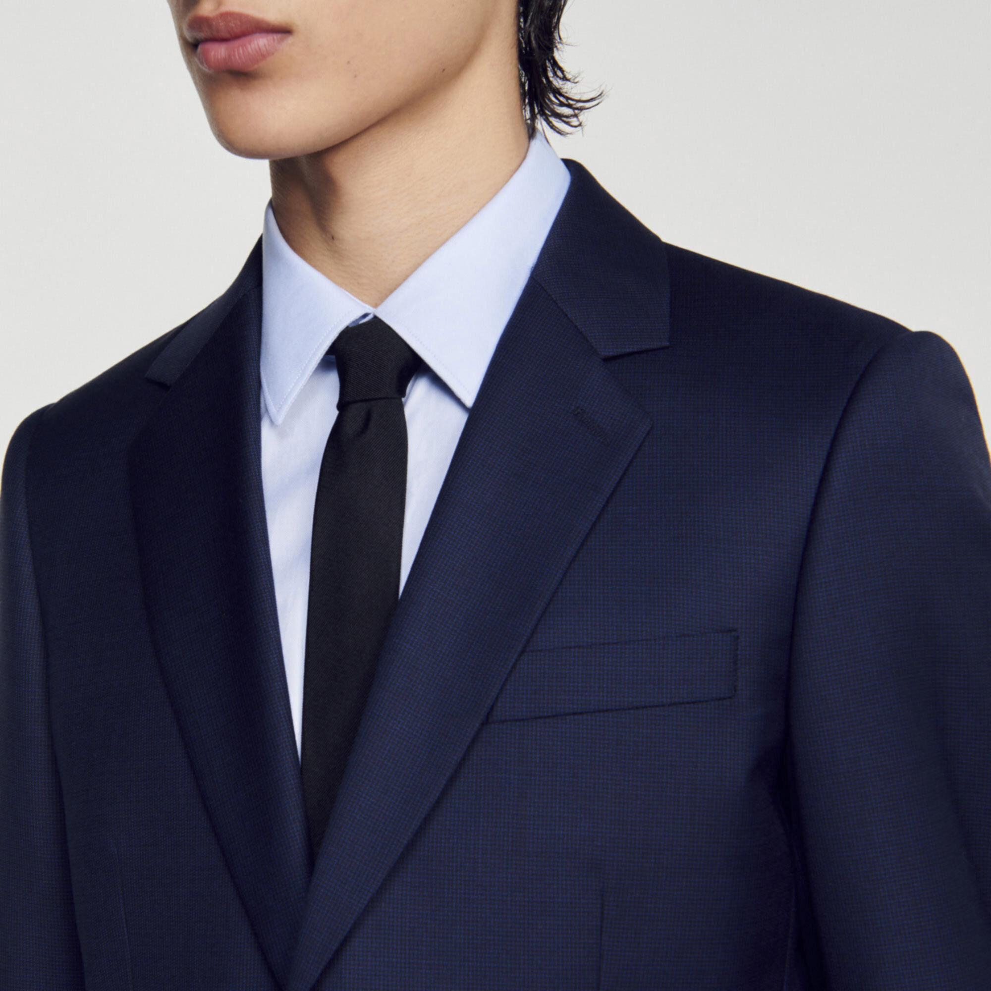 Virgin wool suit jacket
